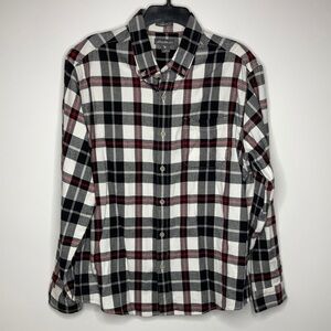 Eddie Bauer classic fit flannel shirt size large